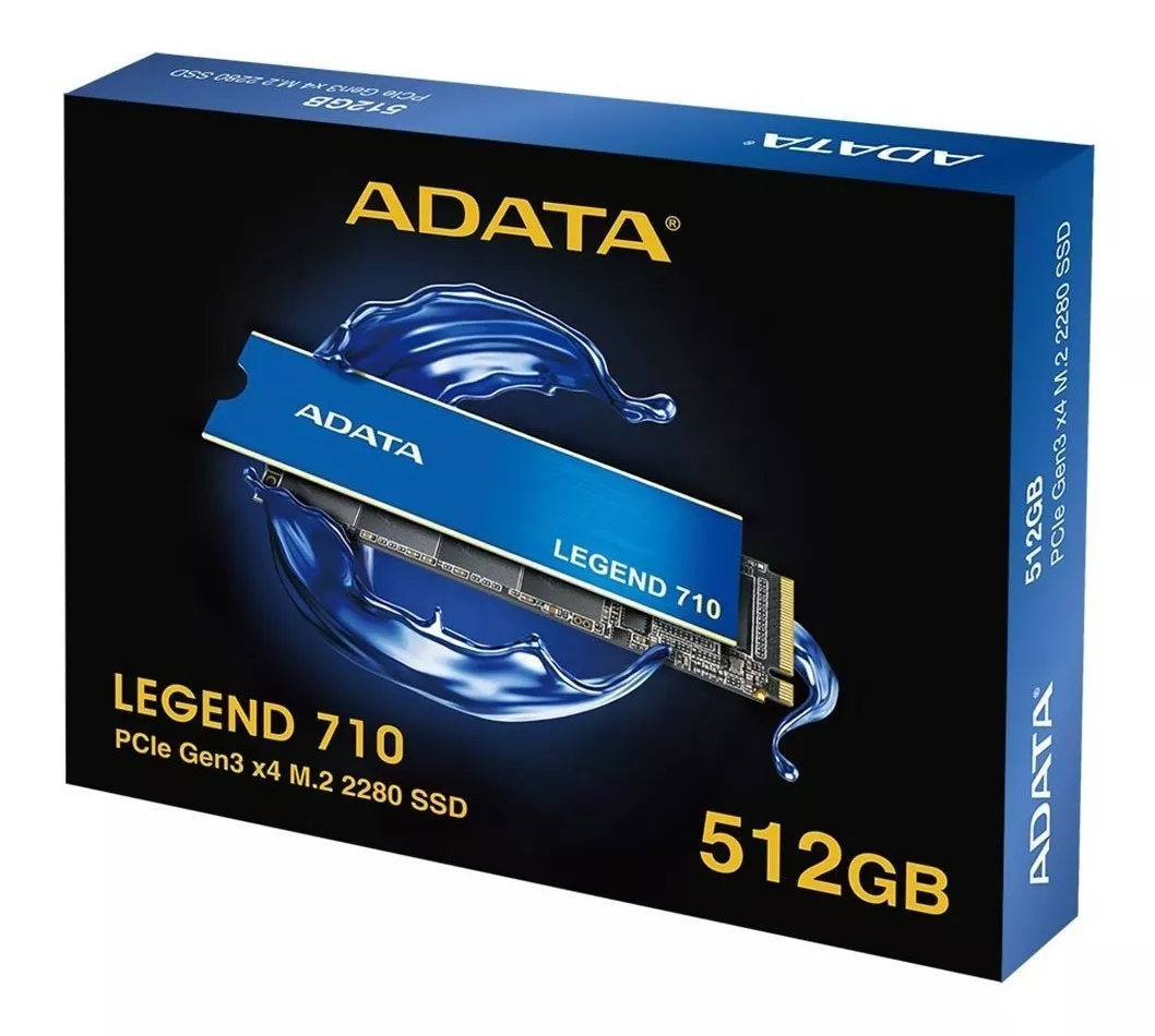 Hd M.2 Nvme 512gb Adata Legend 710 1800/2400mb/s - Cod: 3813